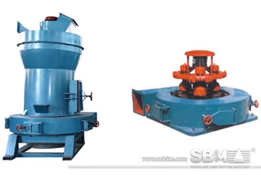YGM high pressure grinding mill picture