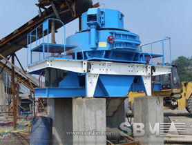 VSI crusher for manufactured sand production