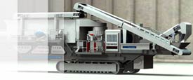 YGD mobile cone crusher picture