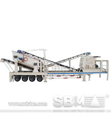 Y3S series portable impact crusher