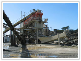 gold ore crushing, screening plant in Algeria